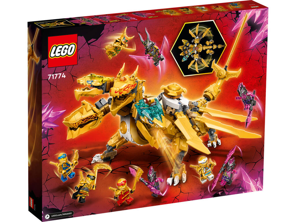 Lego Ninjago Ultradragão Dourado de Lloyd 71774