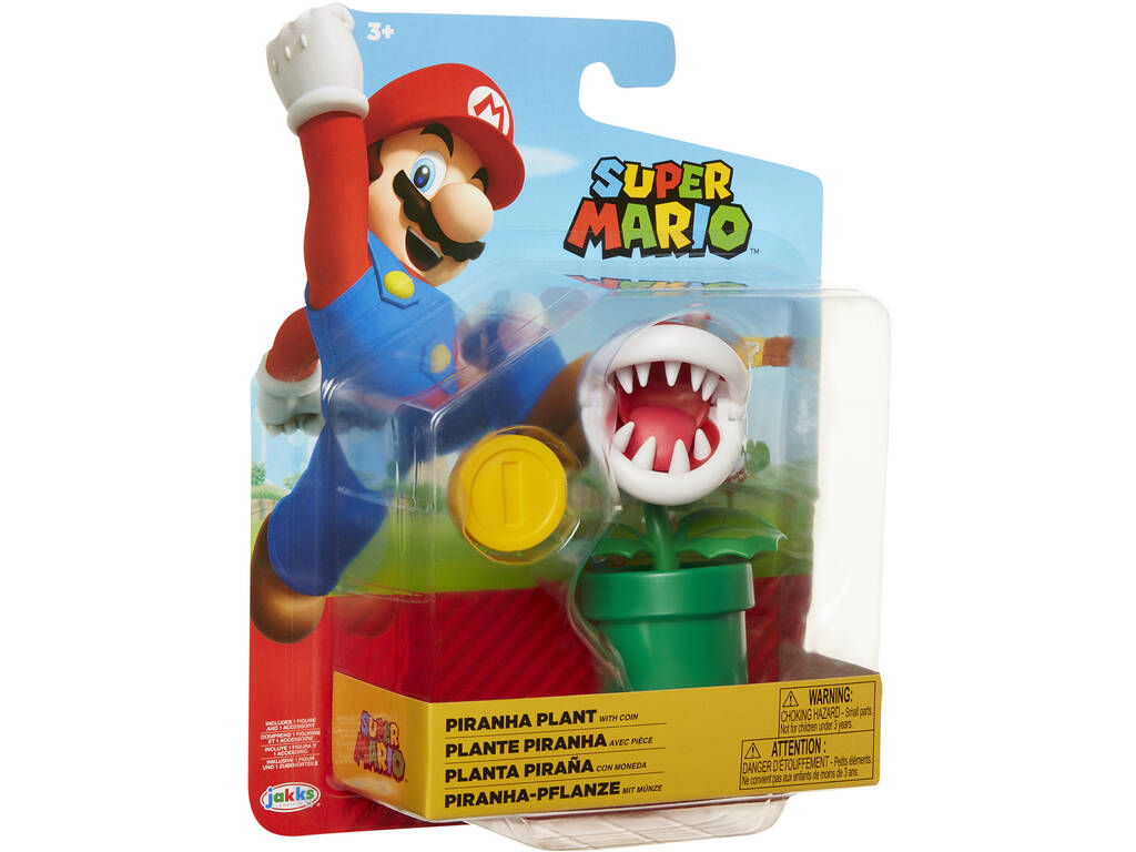 Super Mario Figur 10 cm. Jakks 413744