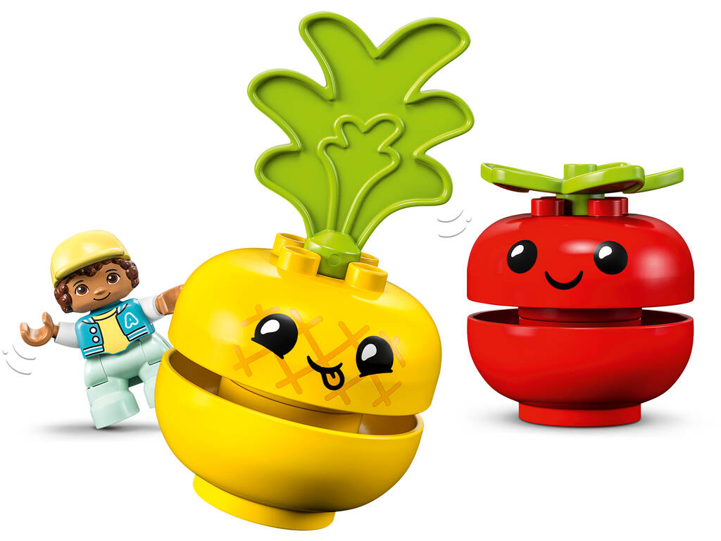 Lego Duplo Tracteur de fruits et légumes 10982