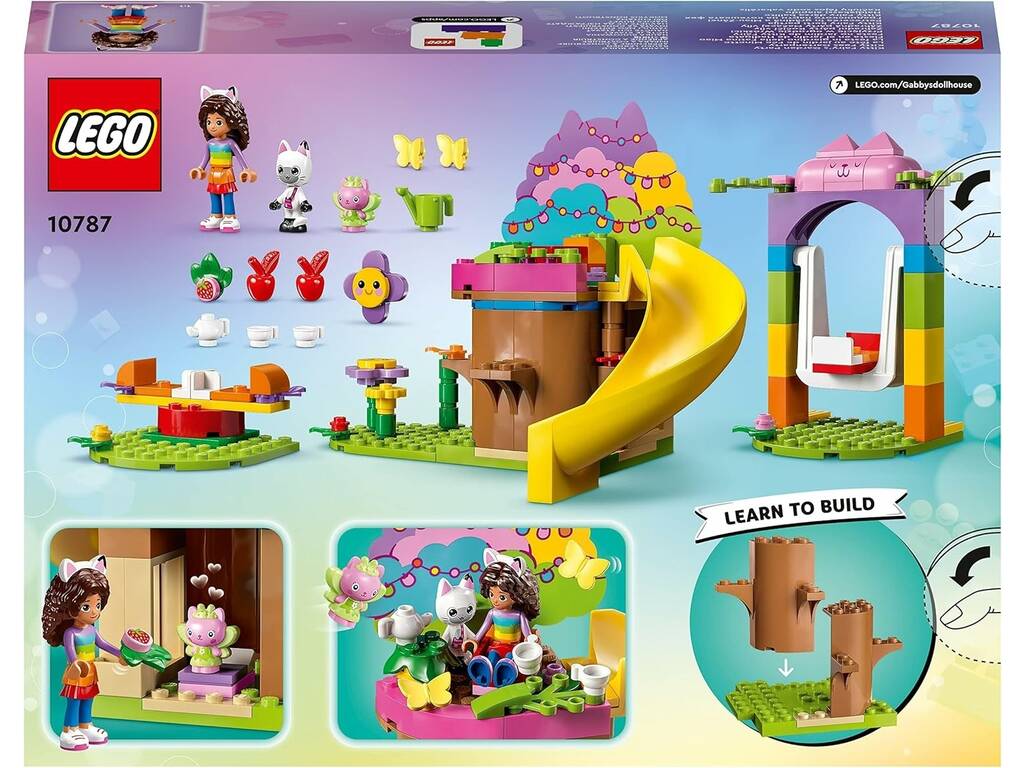 Lego A Casa de Bonecas de Gabby Festa no jardim 10787
