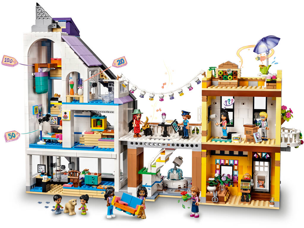 Lego Friends Fleuristerie et Magasin de Design du Centre 41732 