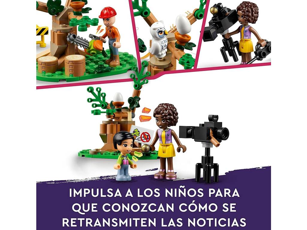 Lego Friends Unità mobile per le notizie