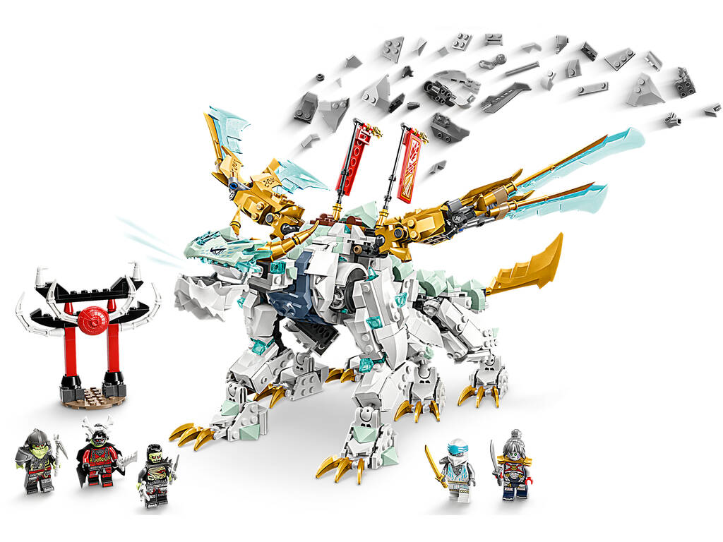 Lego Ninjago Creatura Drago di Ghiaccio di Zane 71786