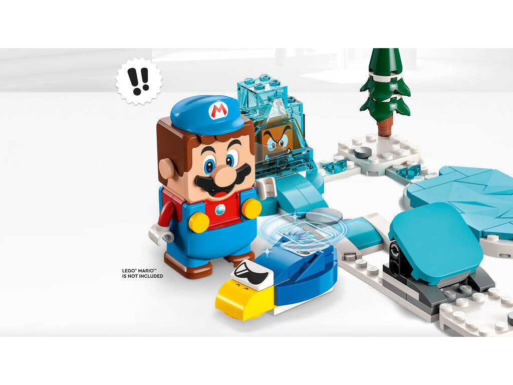 Lego Super Mario Pack Inicial: Traje de Mario de Gelo e Mundo Gelado 71415