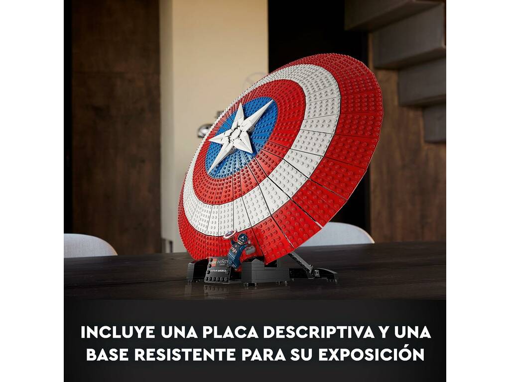 Lego Marvel Escudo del Capitán América 76262