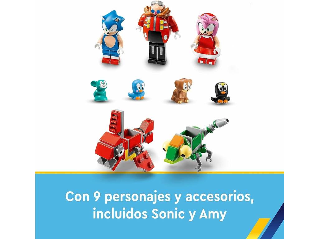 Sonic ganhará sua própria linha de Lego