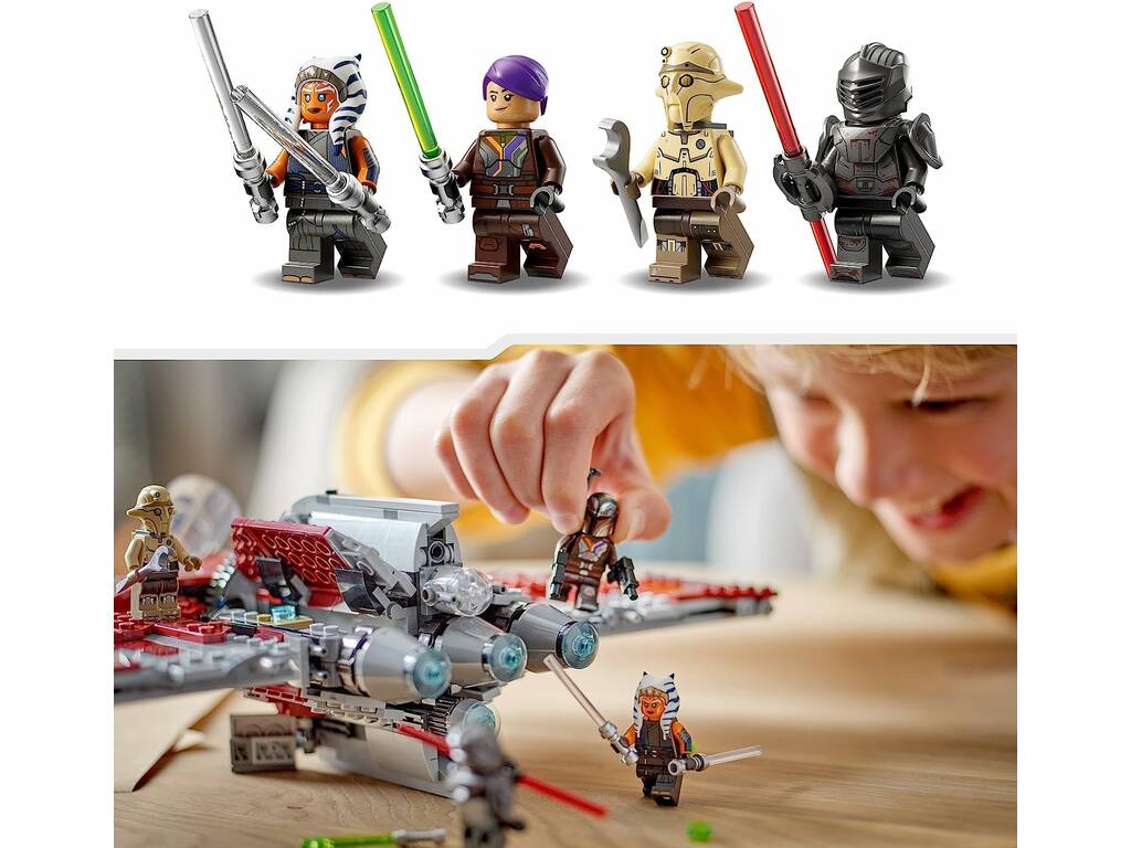 Lego star Wars Navette Jedi T-6 par Ahsoka Tano 75362