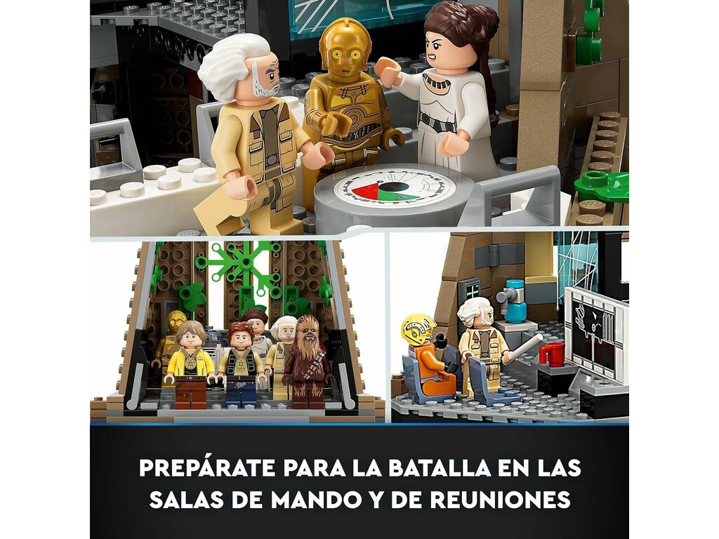 Lego Star Wars Base Rebelde de Yavin 4 75365