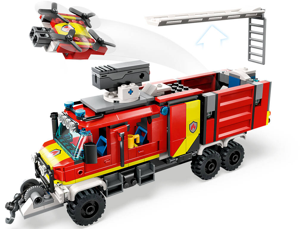 Lego City Fire Unità di controllo antincendio mobile 60374