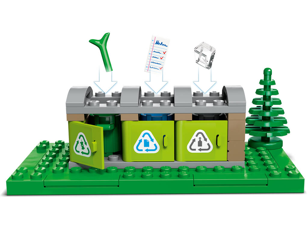 Lego City Fahrzeug Recycling-LKW 60386