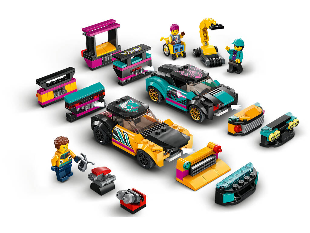 Lego City Great Vehicles Officina meccanica di tuning 60389