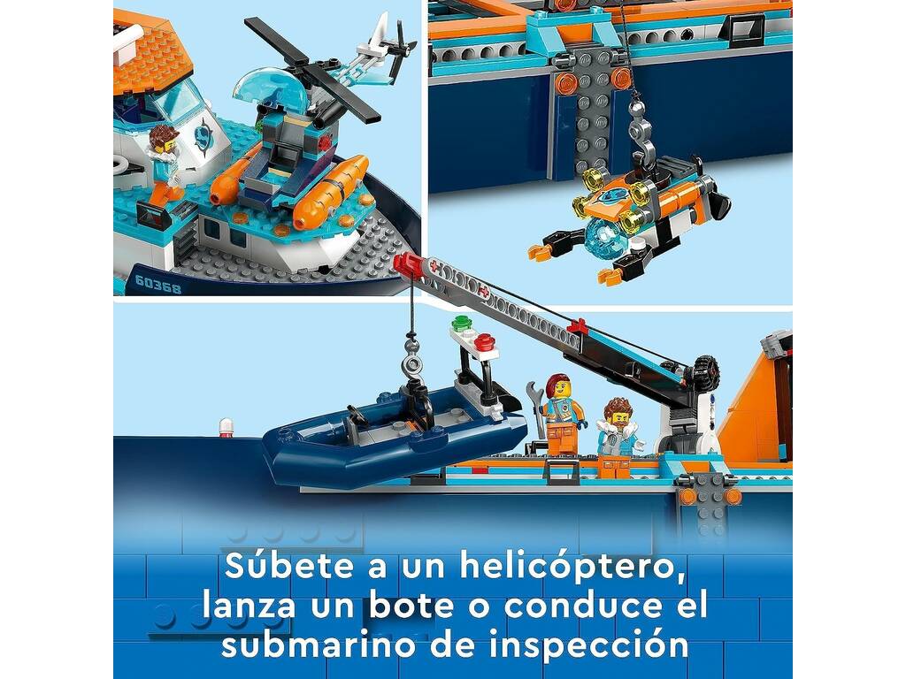 Lego City Arktisforscherschiff 60368