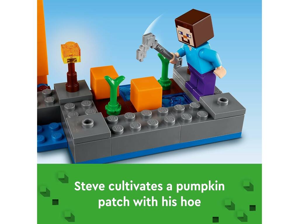 Ferme de citrouilles Lego Minecraft 21248