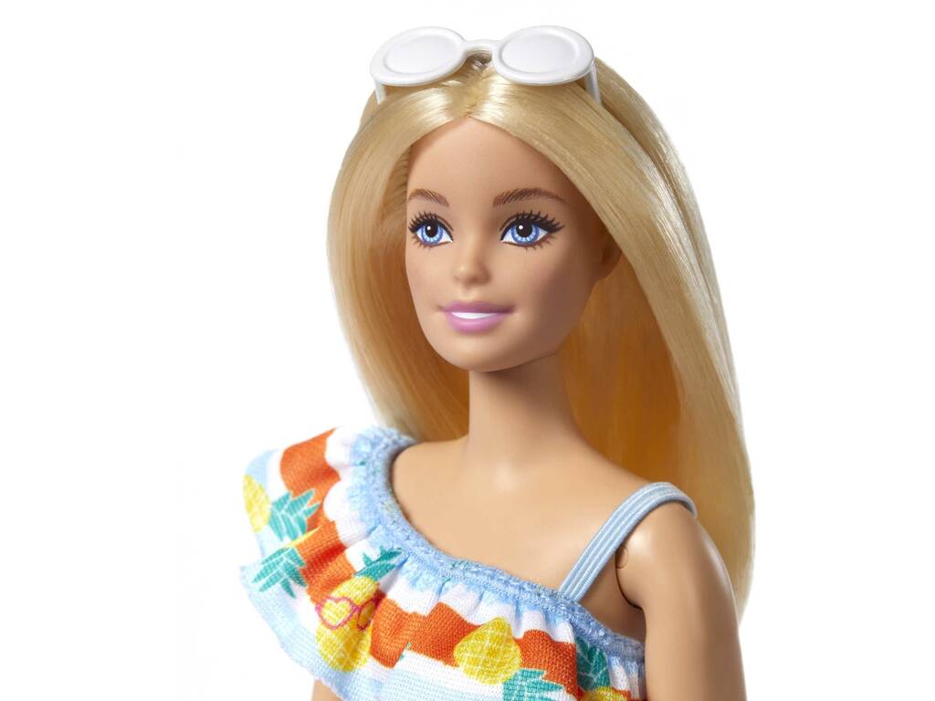 Barbie Loves The Ocean Vestido Flores Mattel HLP92