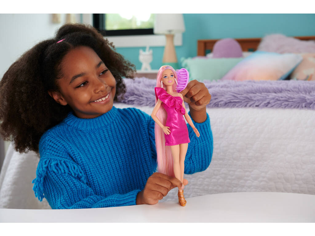 Barbie Bambola Totally Hair Mattel HKT96