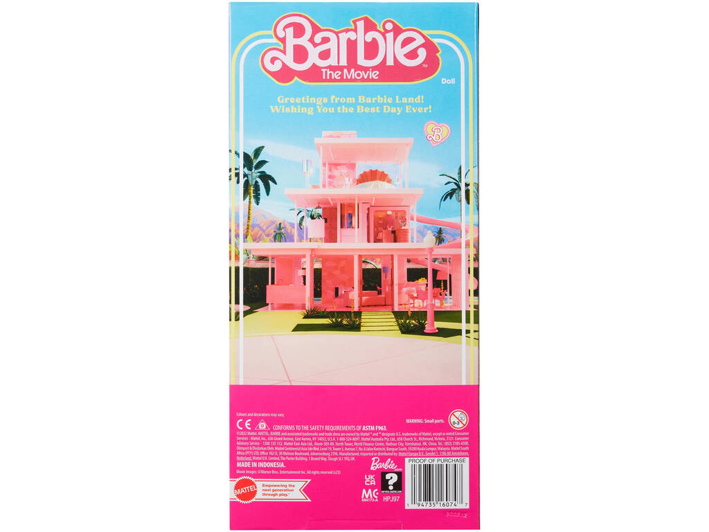 Barbie The Movie Pupazzo Ken Perfect Day Mattel HPJ97