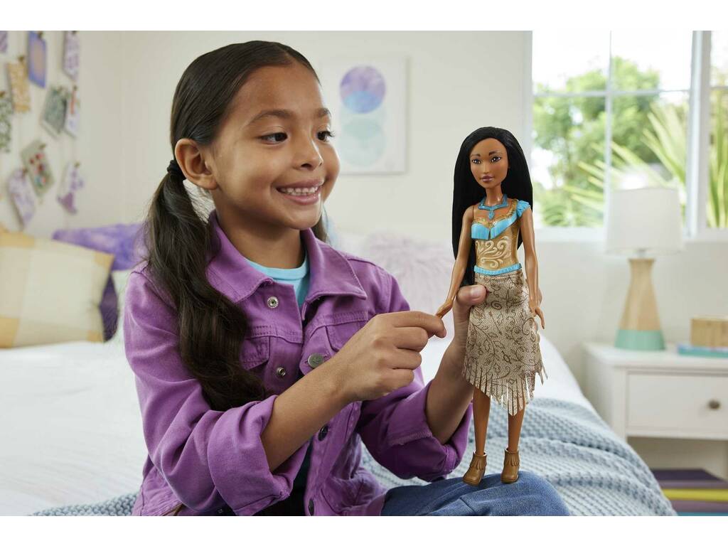 Princesas Disney Boneca Pocahontas Mattel HLW07