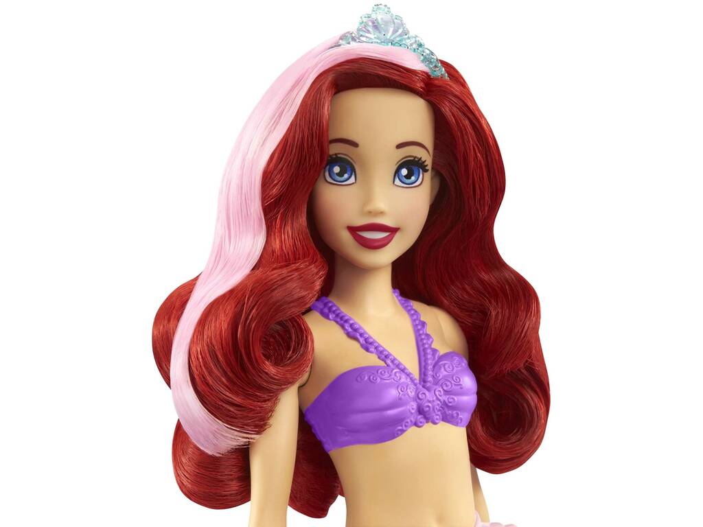 Princesas Disney Muñeca Ariel Toque de Color Mattel HLW00