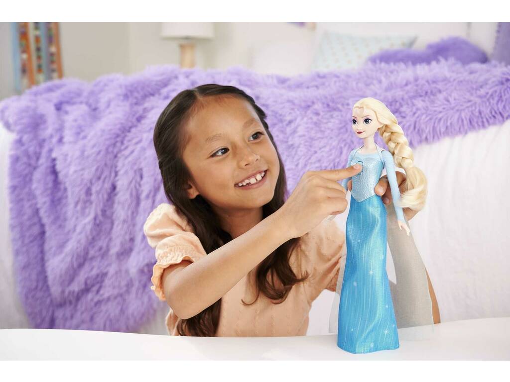 Frozen Boneca Elsa Cantora Mattel HMG34