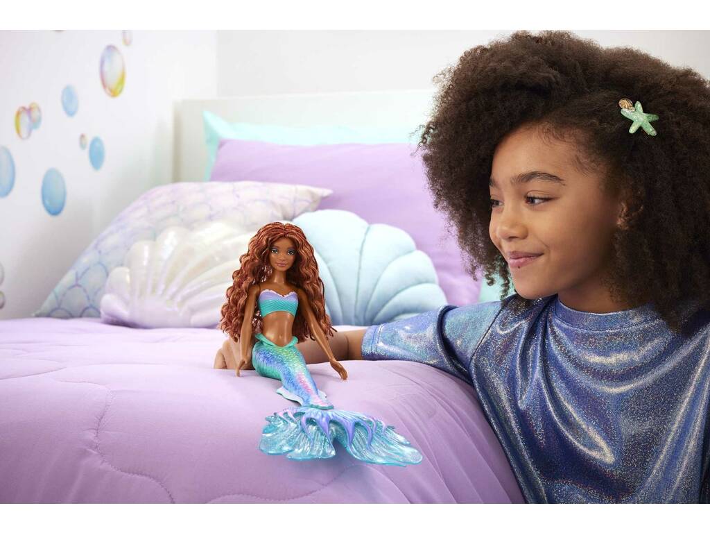 A Pequena Sereia de Disney Boneca Pequena Sereia Ariel Mattel HLX08