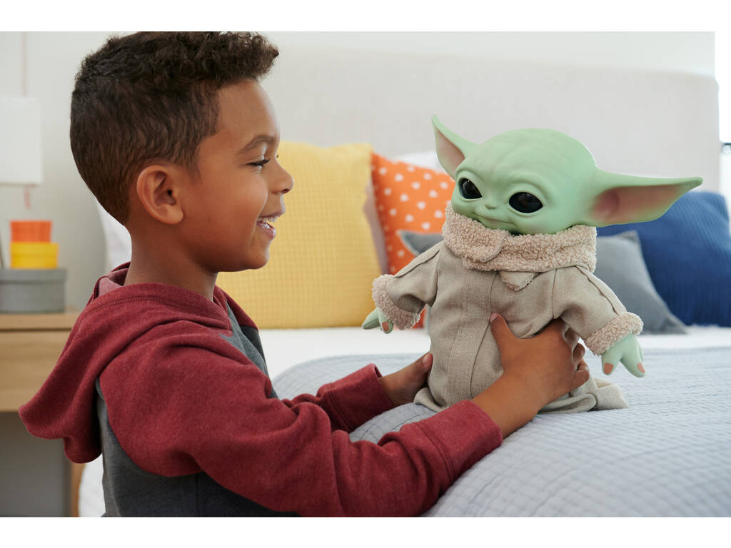 Peluche Star Wars The Mandalorian Baby Yoda Jumbo 66 cm. Simba 6315875795 -  Juguetilandia