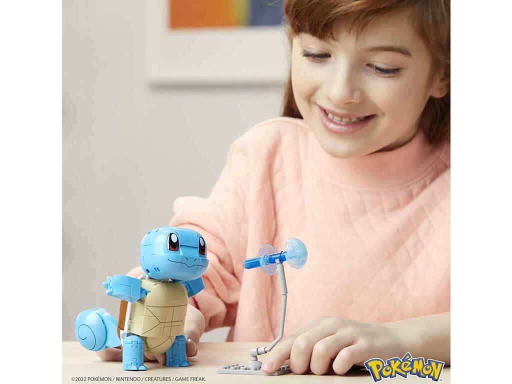 Mega Pokémon Construit et montre a Squirtle Mattel GYH00 