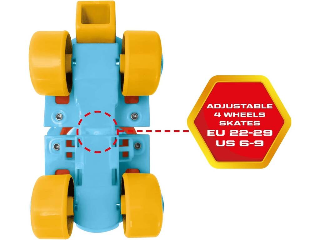 Patrulha Pata Set Patins e Proteções de Mondo 28312