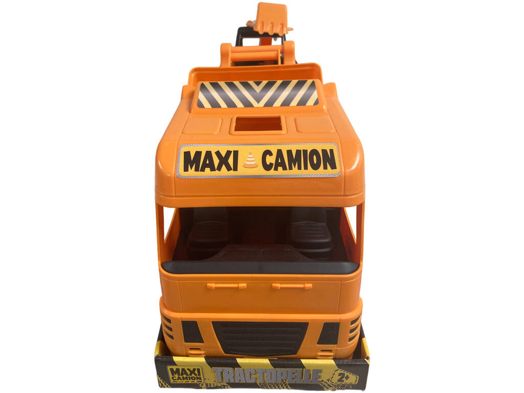 Camion Maxi Trailer con Piattaforma e Trattore Road Works di AVC 5354