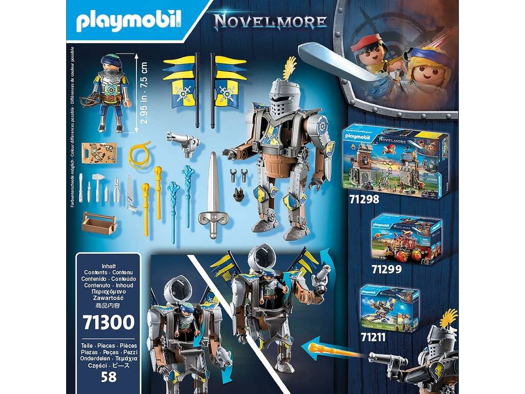 Playmobil Novelmore Robot da combattimento 71300