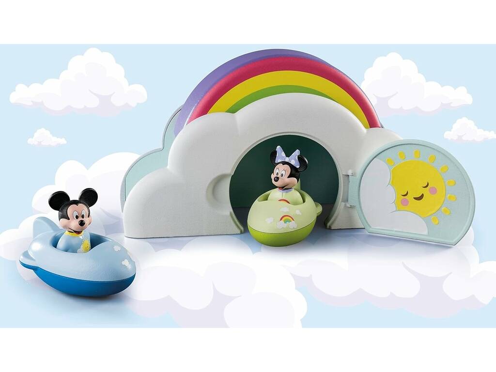 Playmobil 1,2,3 Disney Mickey And Friends Casa delle nuvole 71319