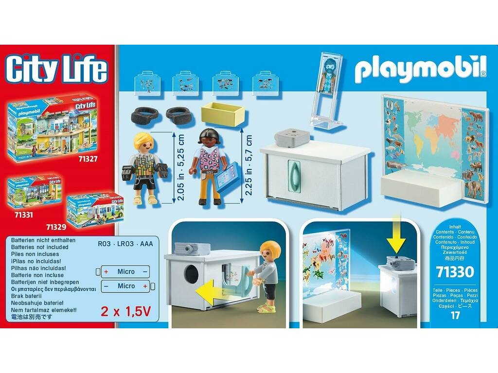 Playmobil City Life Playmobil Salle de classe virtuelle 71330