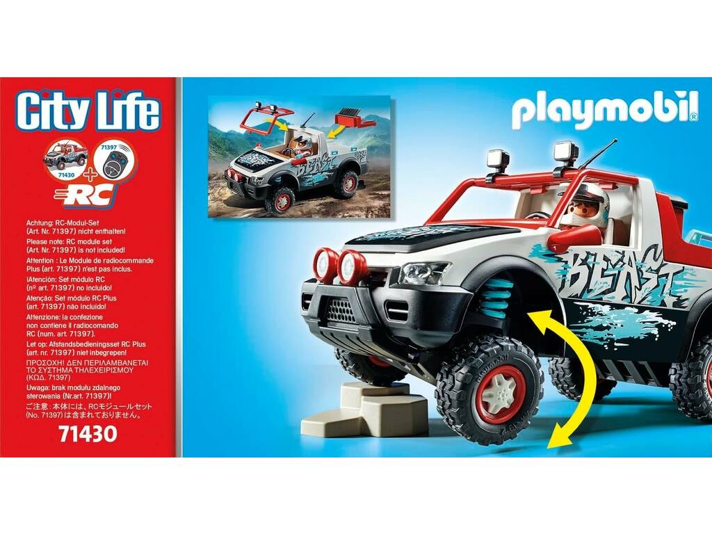 Playmobil City Life Auto da rally 71430