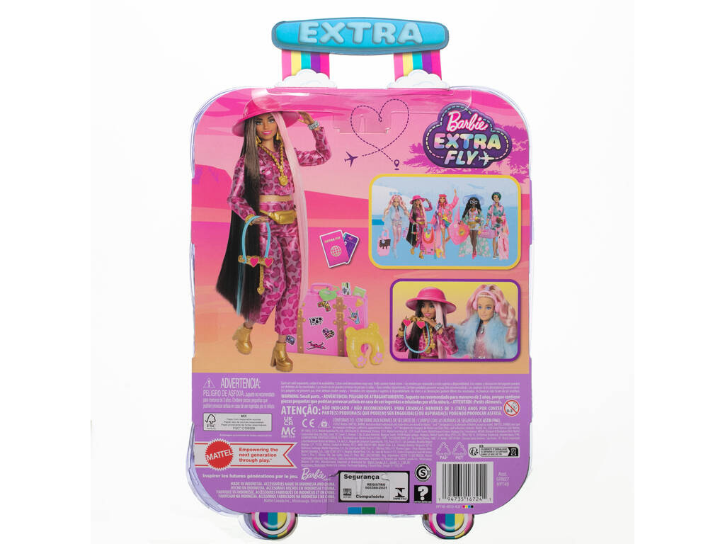 Barbie Extra Fly Muñeca Barbie Safari de Mattel HPT48