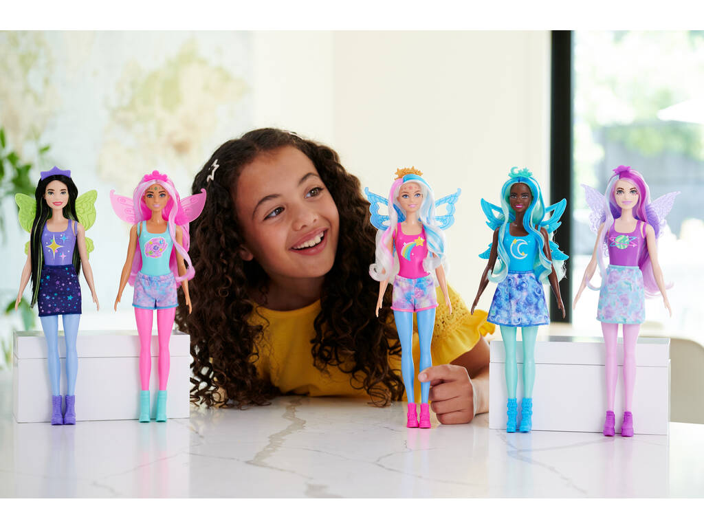 Barbie Color Reveal Galaxia Arcoiris Mattel HJX61