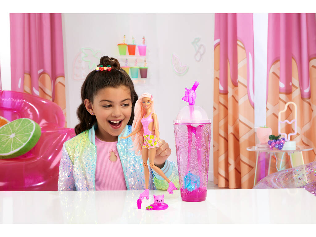 Barbie Pop! Reveal Serie Frutas Morango Mattel HNW41