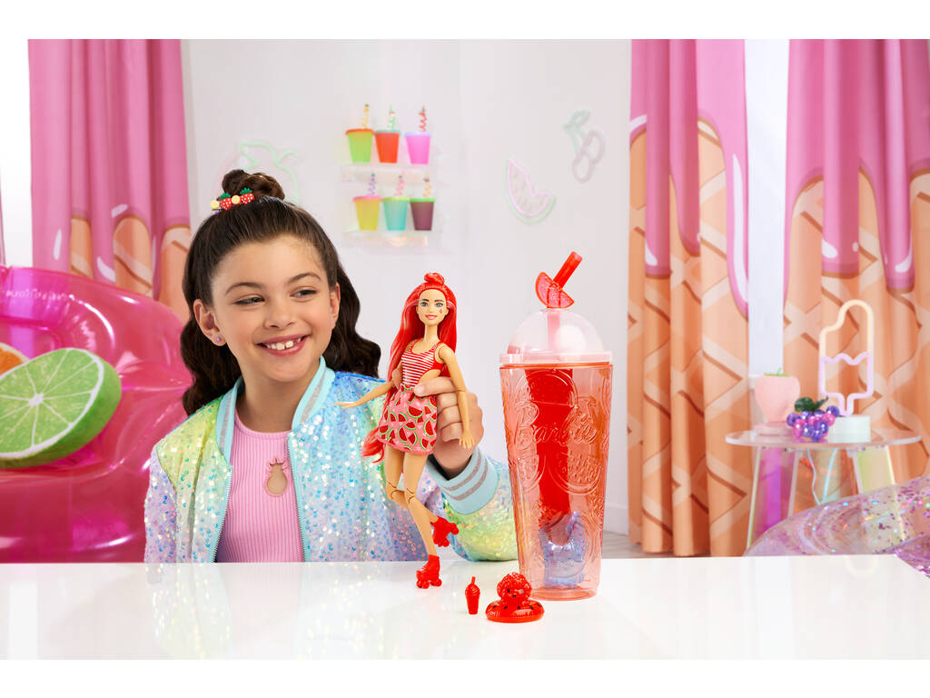 Barbie Color Reveal Boneca Série de Frutas Doces 