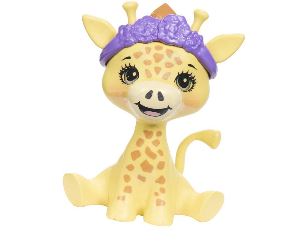Enchantimals Bambola Glam Party Giraffa di Mattel