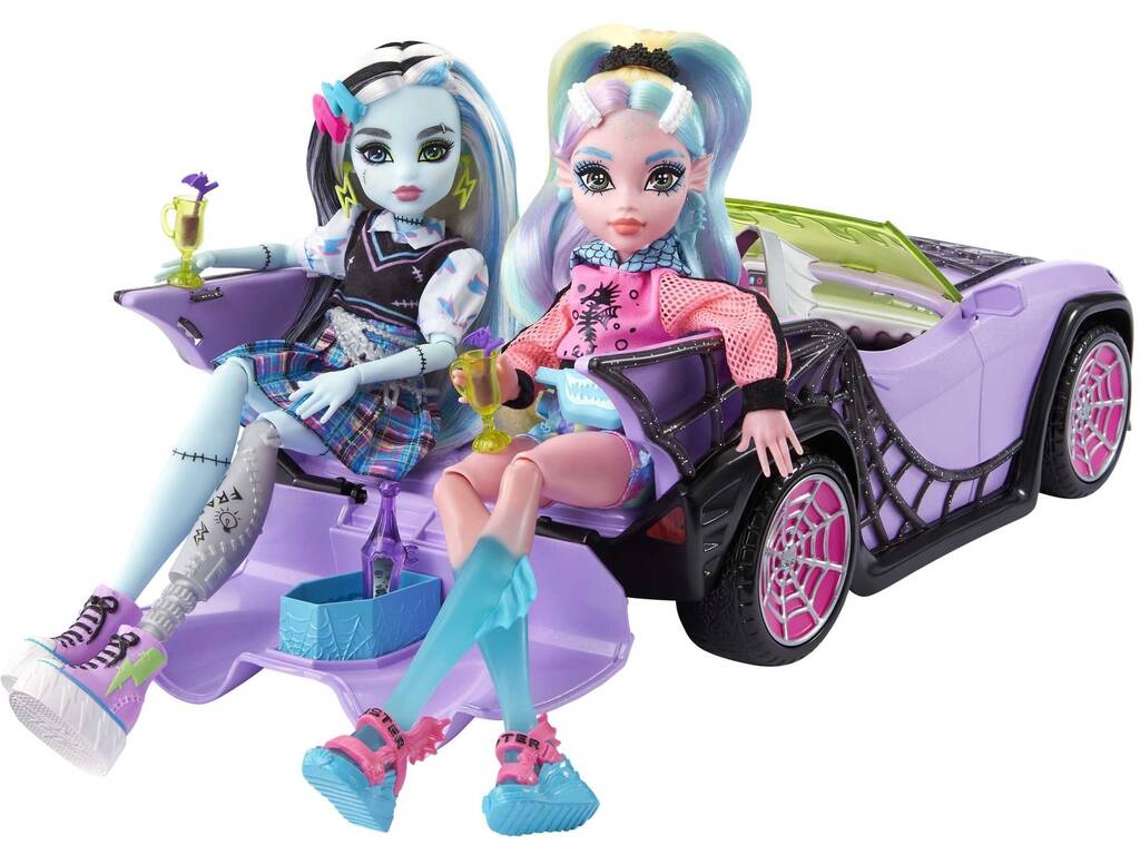 Monster High Fahrzeug Ghoul Mobile Mattel HHK63