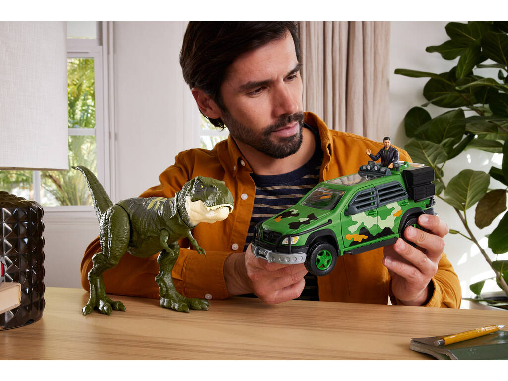 Jurassic World Tyranossauro Rex Pack Emboscada Mattel HLN17