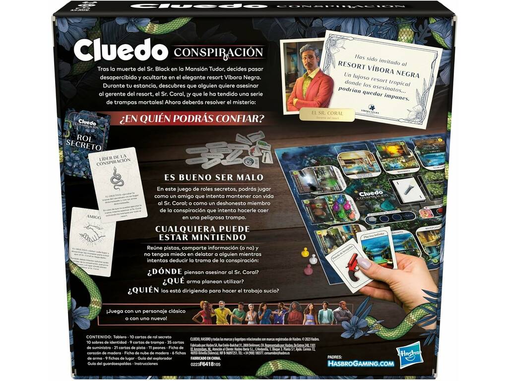Cluedo-Verschwörung Hasbro F6418