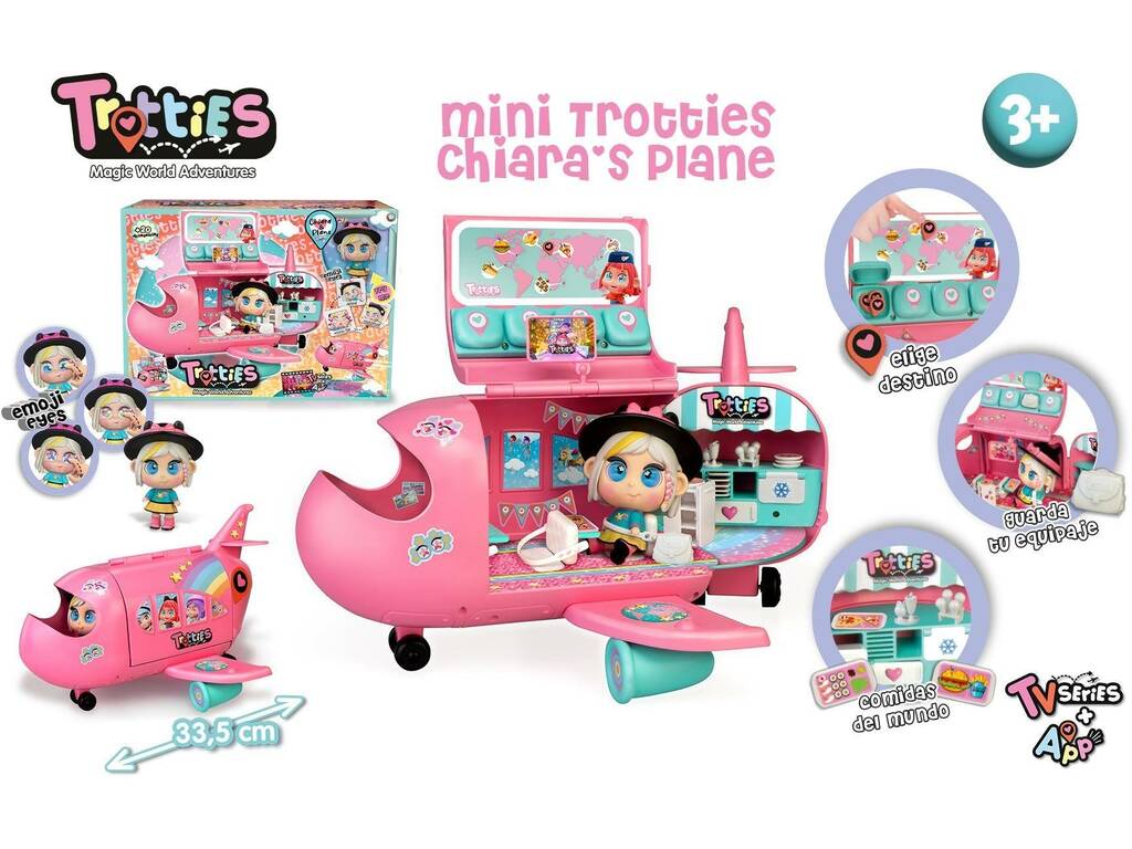 Mini Trotties Avião de Chiara Famosa TFT12000