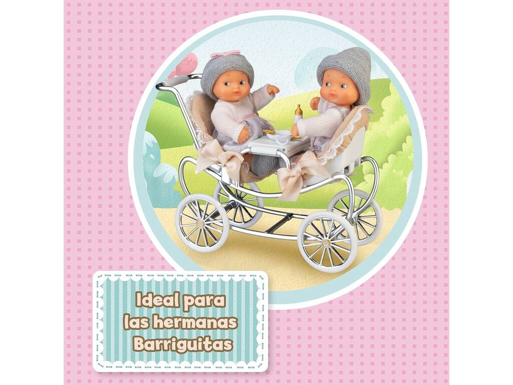 Barriguitas Twin Trolley by Famosa BFG0600