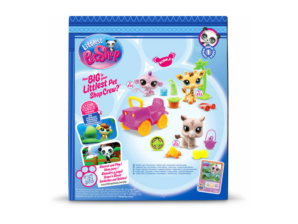 Littlest Pet Shop Safari Set Bandai BF00524