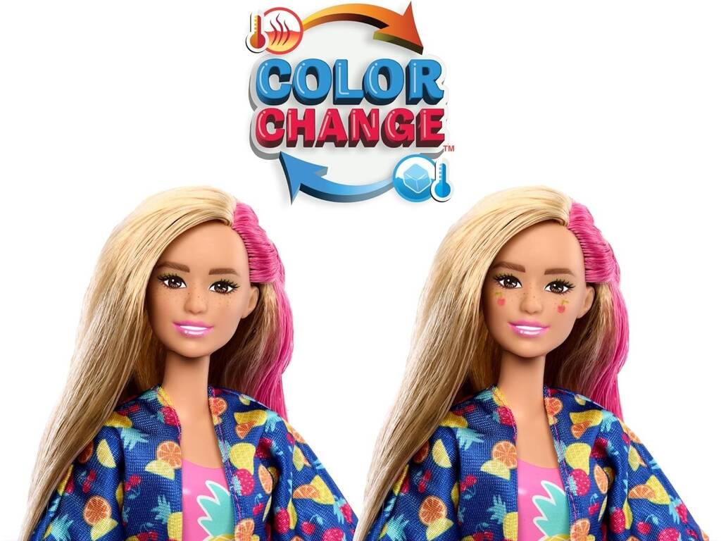 Barbie Pop! Reveal Bambola Serie Frutta Smoothie Tropicale Mattel HRK57