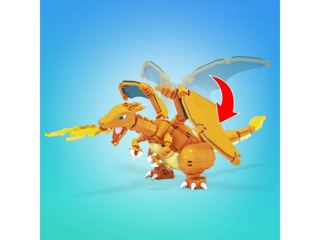 Pokémon Mega Construx Set de Evoluções de Charmander Mattel HFG06