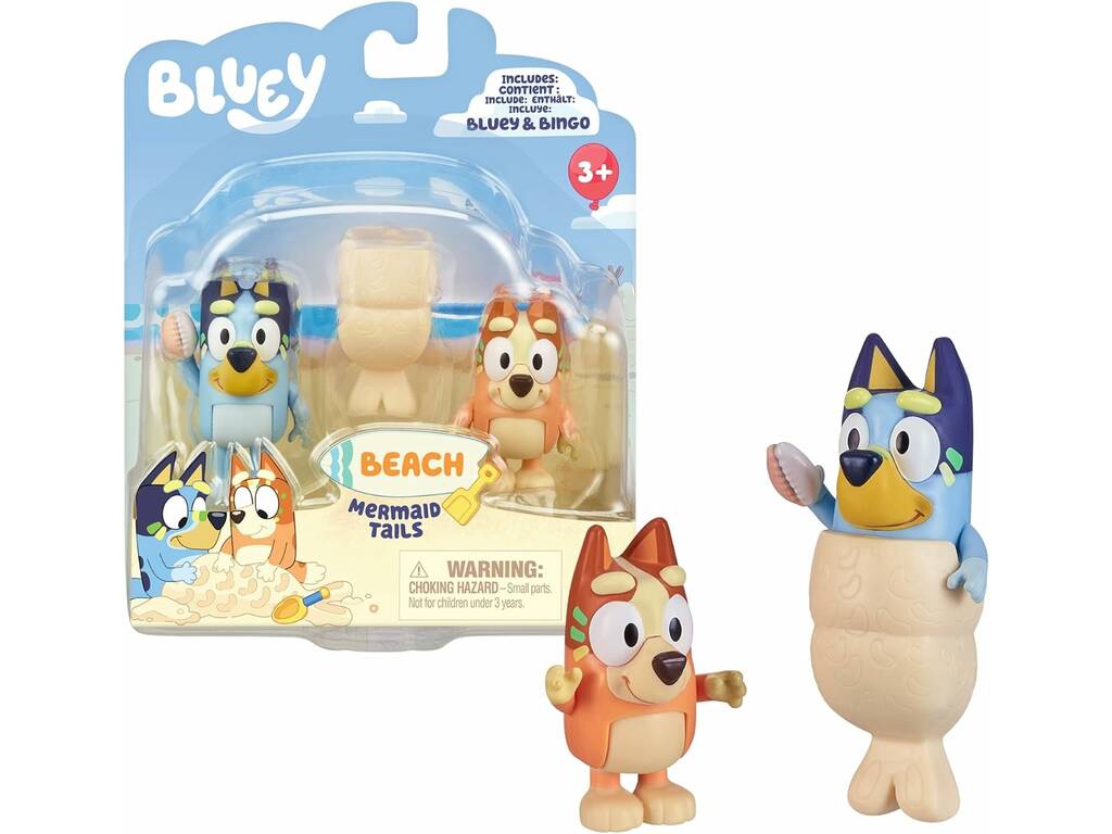 Bluey Pack 2 figurines Famosa BLY69000