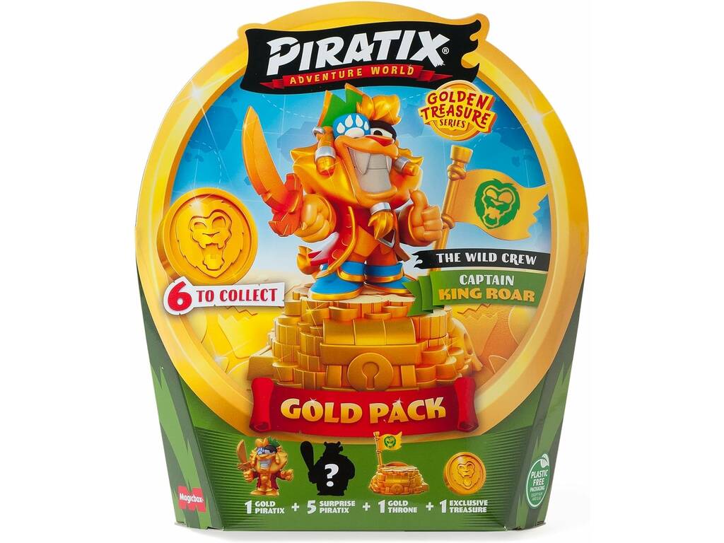 Piratix Golden Treasure Series Gold Pack Magic Box PPX1B616IN00