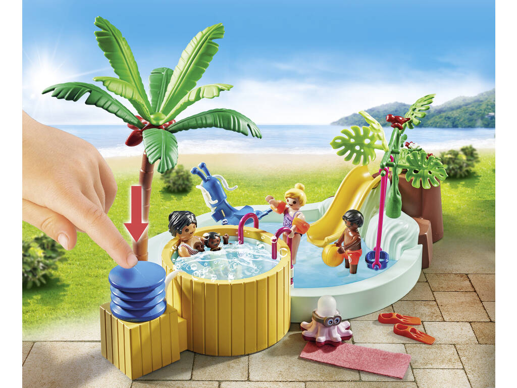 Playmobil My Life Kinderbecken mit Whirlpool 71529