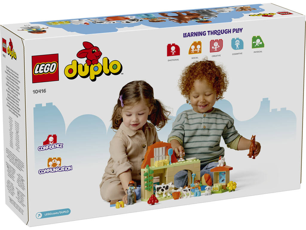 Lego Duplo Bauernhoftierpflege 10416