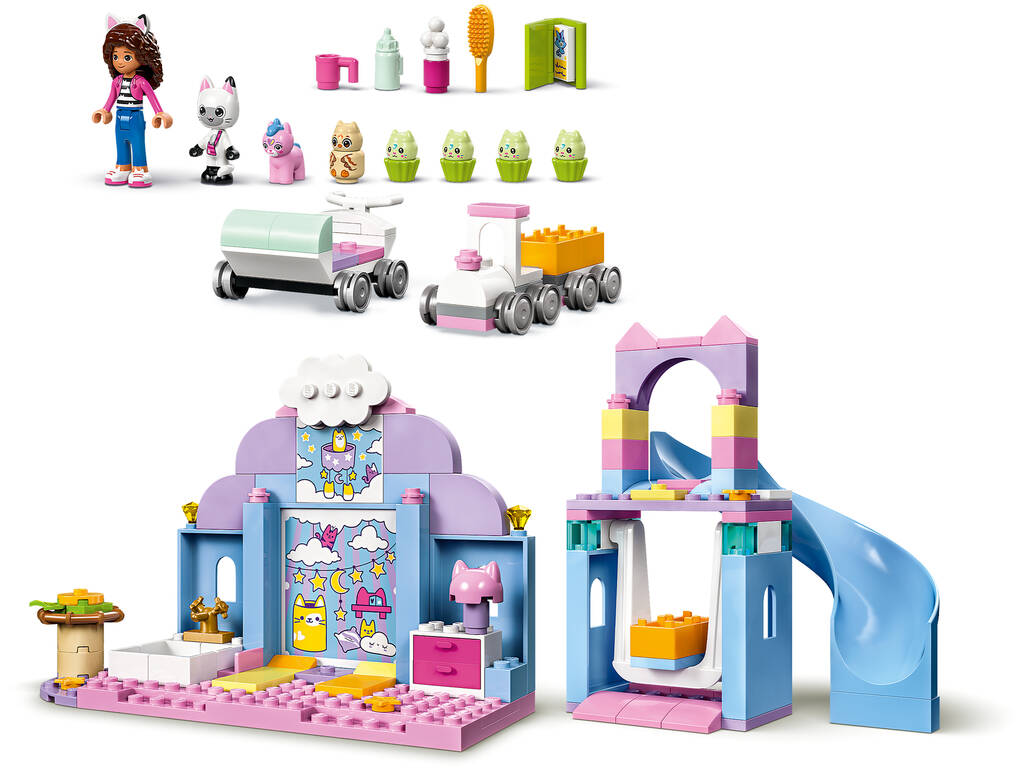 Lego Gabbys Puppenhaus Gabbys Kätzchen-Kinderzimmer 10796